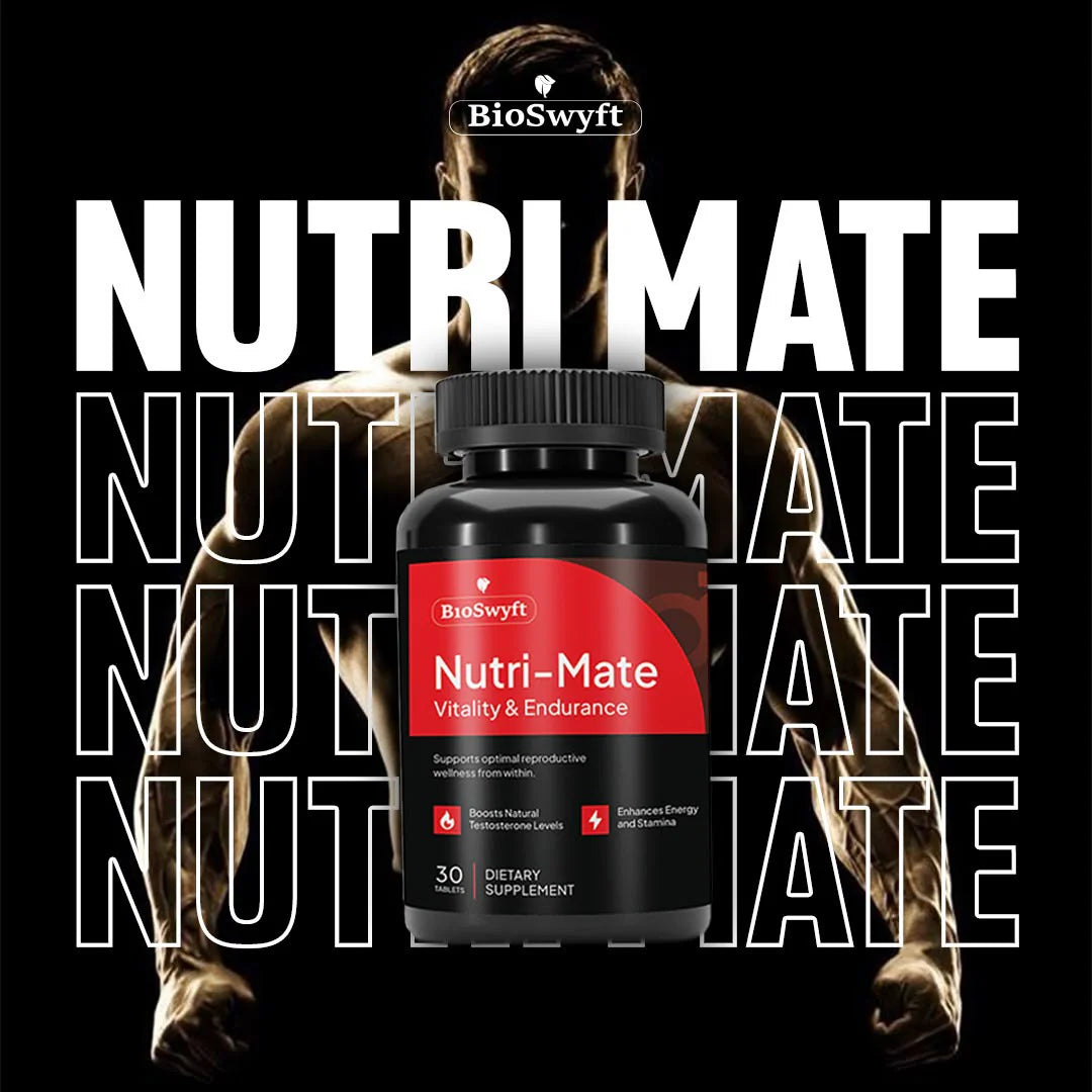 (Limited Time offer 50% off) Nutri-Mate: Natural Vitality & Endurance Booster | 30 Premium Tablets