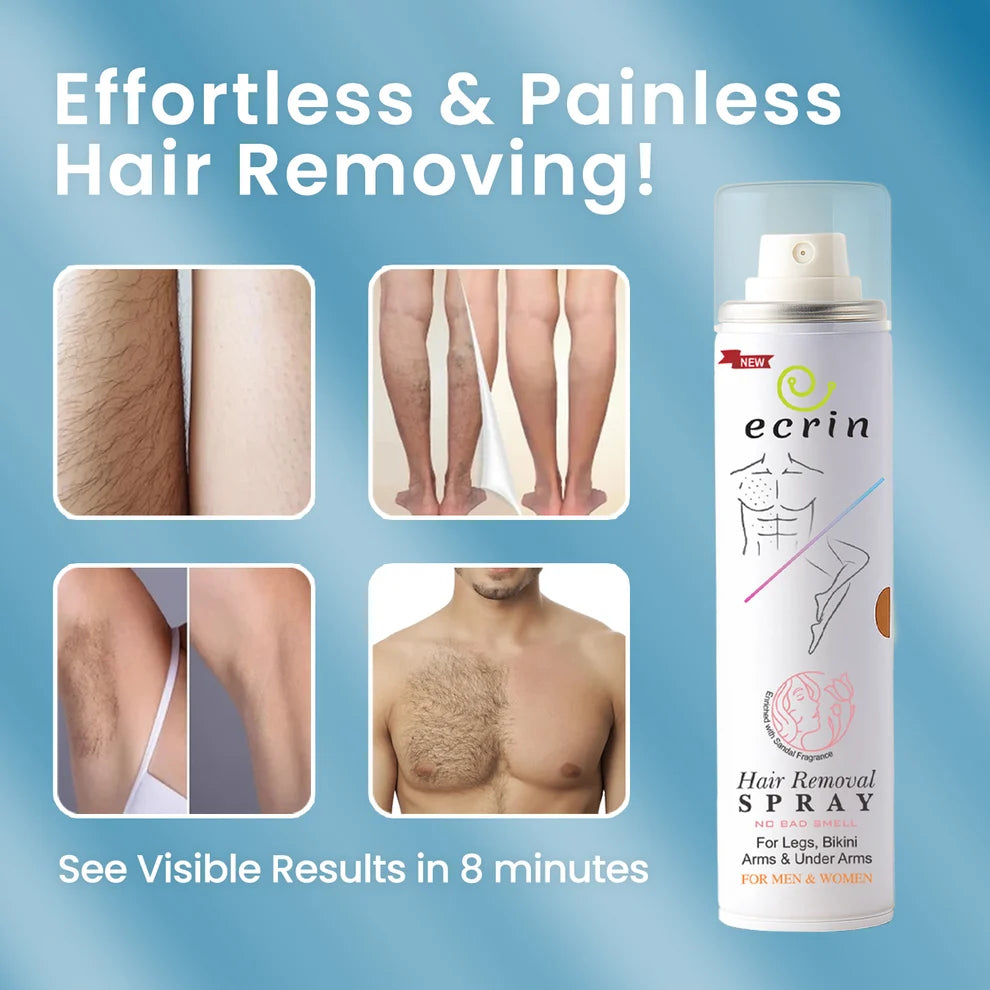 Ecrin Hair Removal Spray for Men and Women (200ml) FREE Shipping