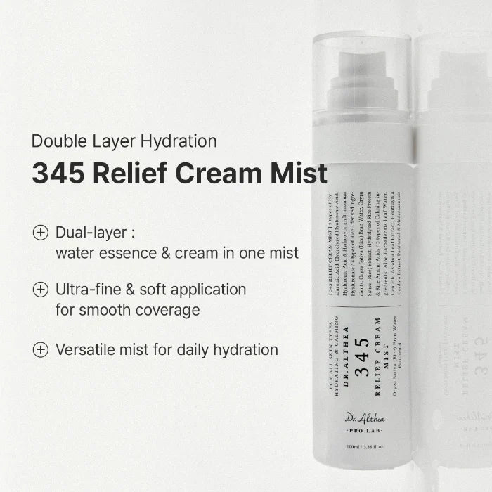 Dr. Althea 345 Relief Cream & Mist Duo || 2 in 1 deal || Dc free