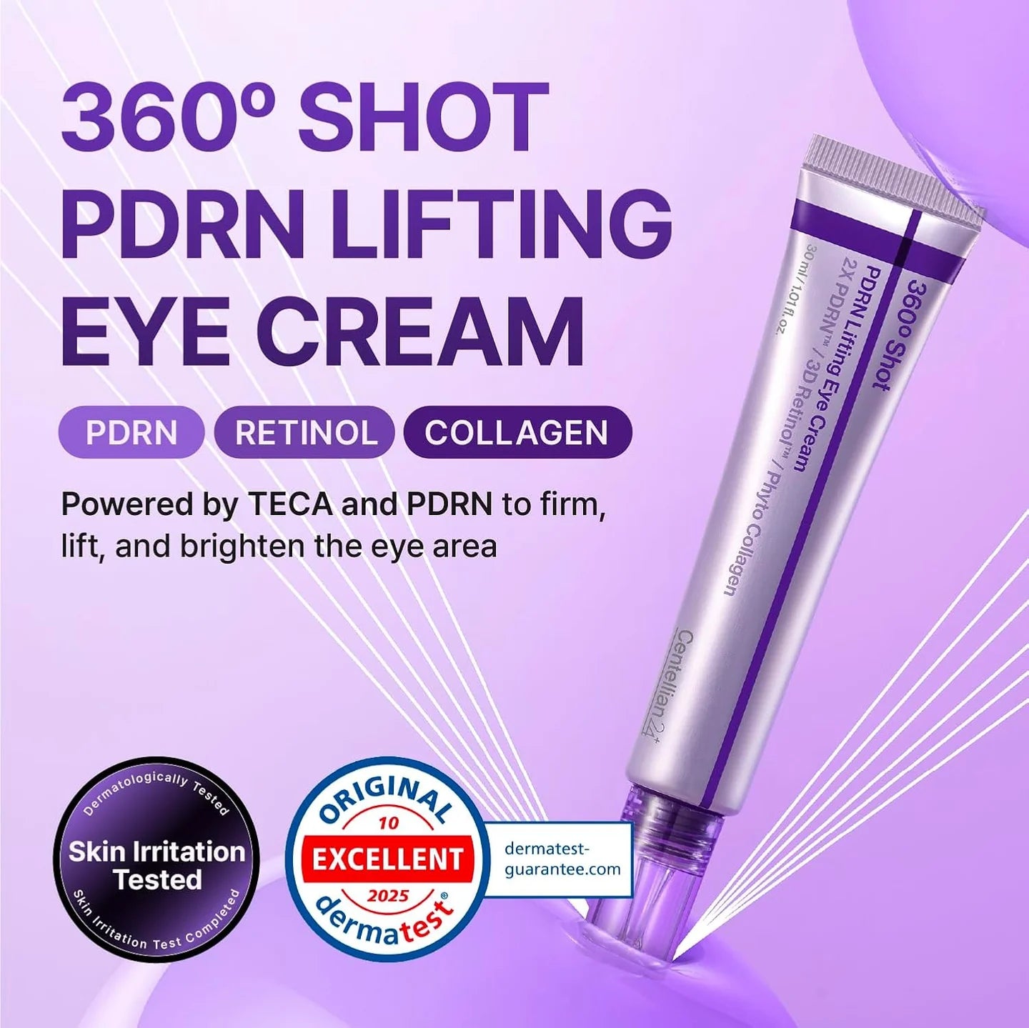 360º Shot PDRN lifting Eye cream || 30ml || Buy 1 get 1 free