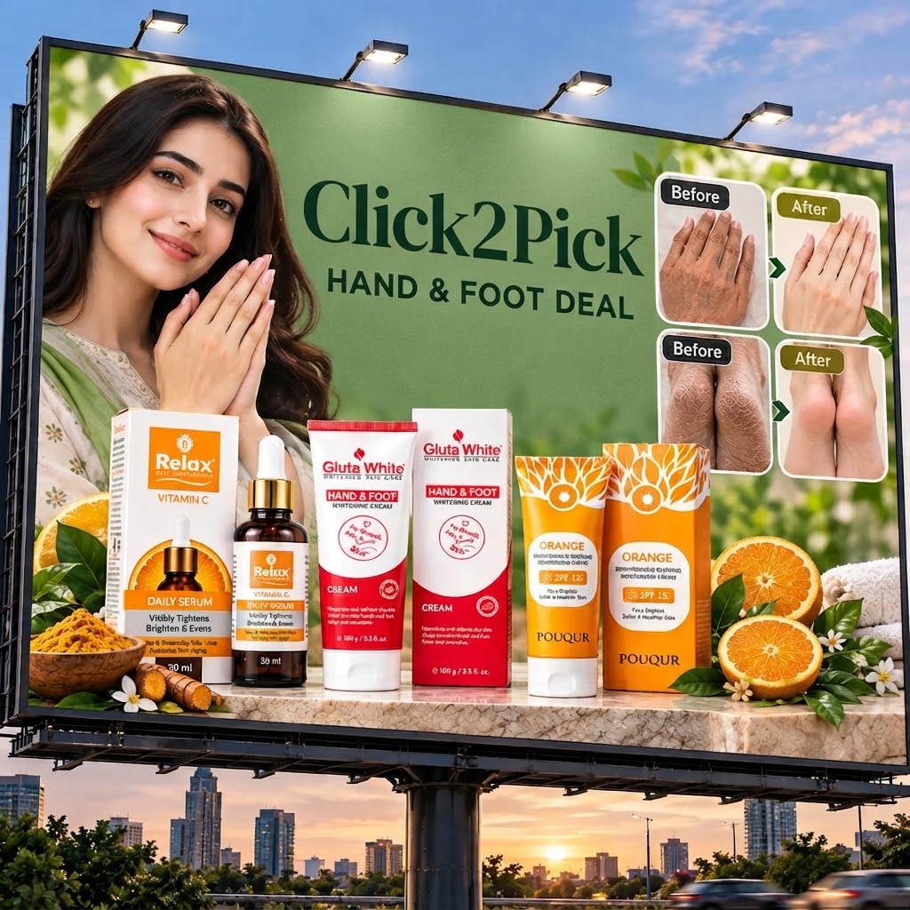 Gluta White Hand & Foot Deal || 3 in 1 Deal