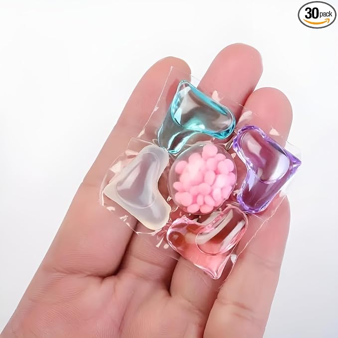 5-in-1 Laundry Pods for Deep Clean, Stain & Odor Removal, Color Care & Softening | Fresh Scent | Easy, Pre-Measured | pack of 10 pods