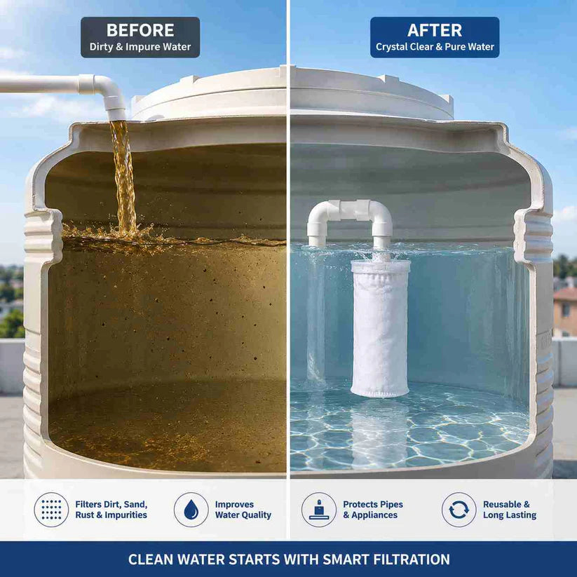 (Grand offer) Premium Water Tank Filter Bag