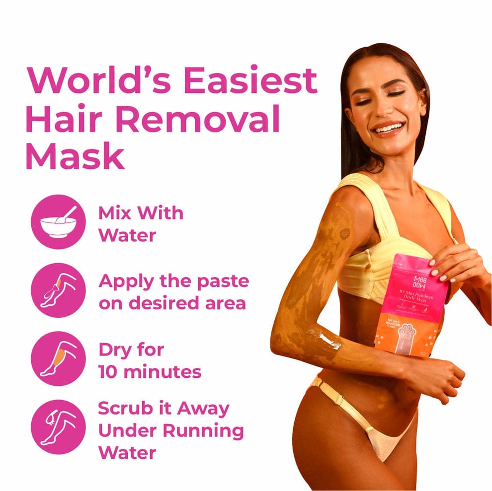 Mee Oow Hair Removal Wax Powder (150GM)