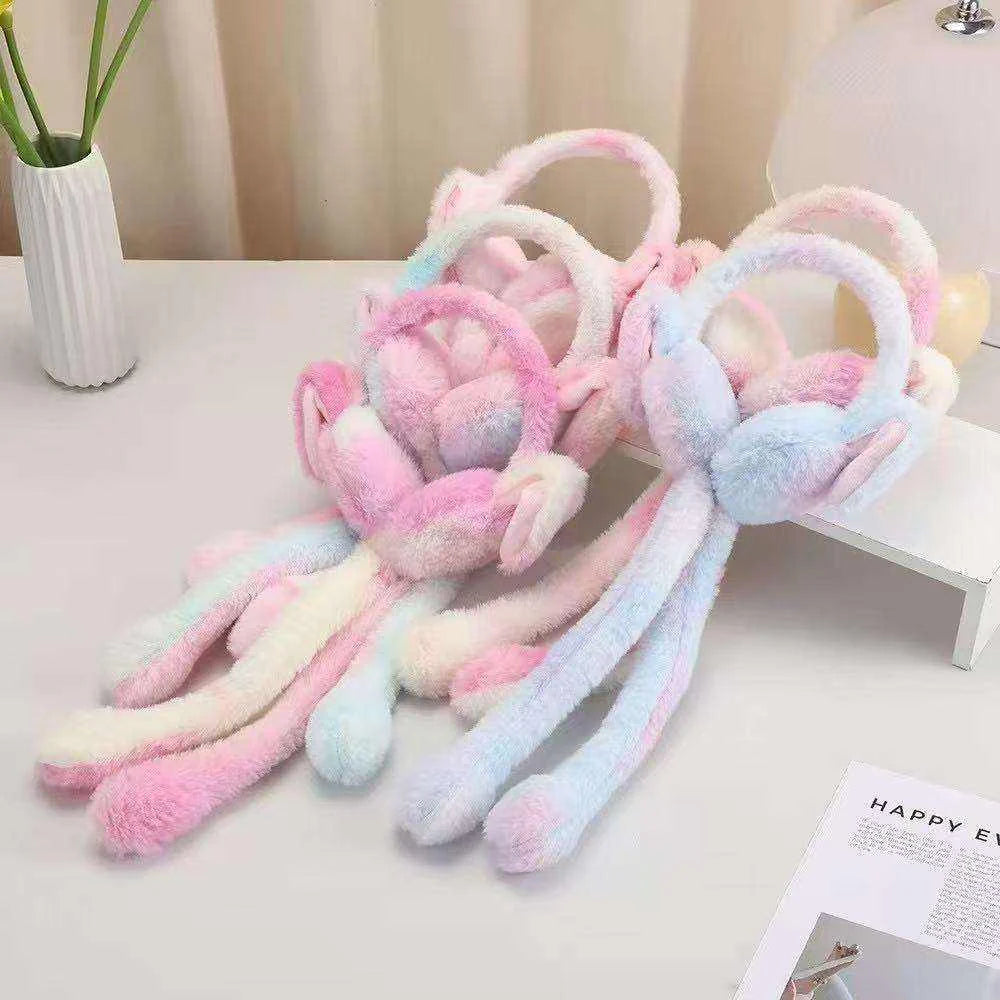 Premium Kids Plush Bunny Earmuffs -