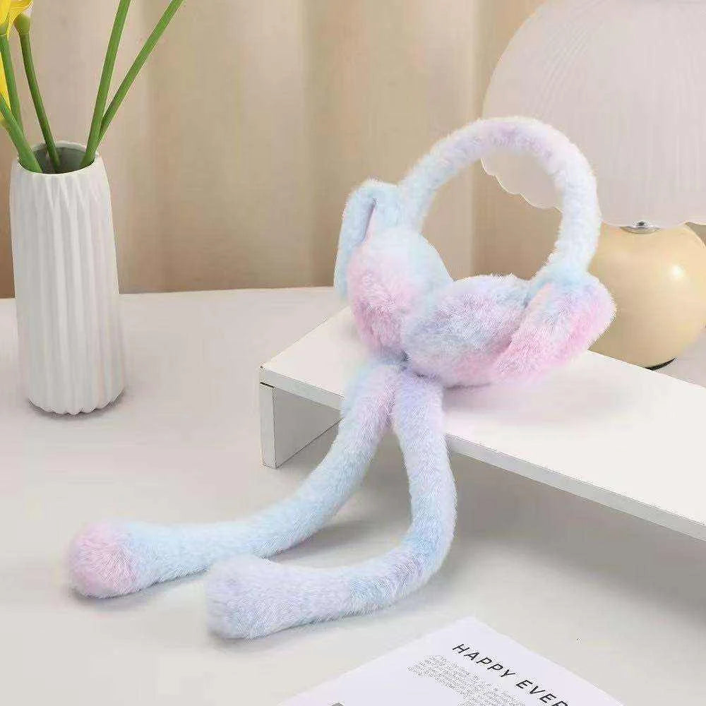 Premium Kids Plush Bunny Earmuffs -