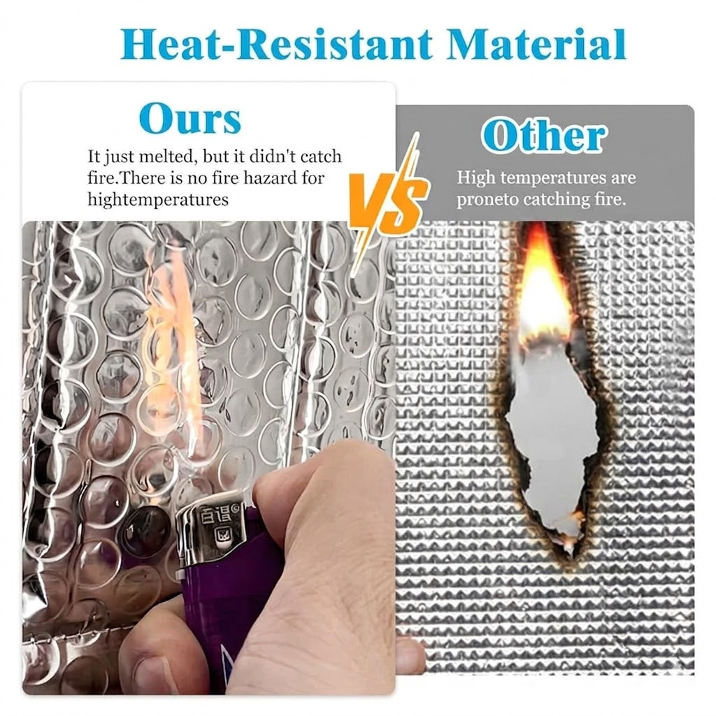 AC Outdoor Unit Protector Aluminum Cover With Straps